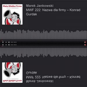 Podcast nr 222 w Mała Wielka Firma „Nazwa dla firmy – jak sprawić, żeby wyróżniała twój biznes i zostawała w głowach klientów”