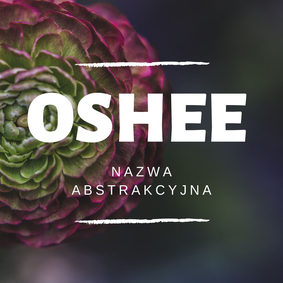 Oshee nazwa abstrakcyjna – Syllabuzz.pl Naming+Strategia