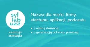Tworzę nazwy z wolną domeną i gwarancją ochrony prawnej. Za mną ponad 250 projektów namingowych, od dużych, po mikro zlecenia. Pracuję na 5-cio etapowym procesie namingowym zapewniającym metodologię, kreatywność i prawną ochronę marki.